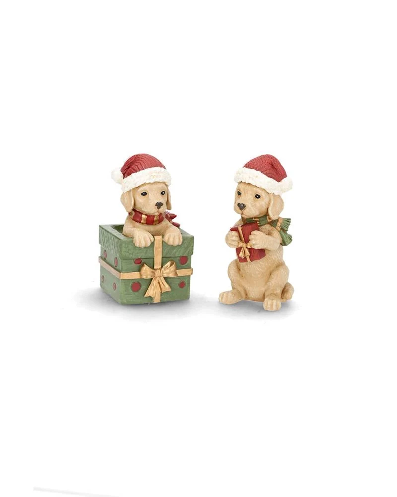 Juldekoration Inomhus Hund 2-pack Julklappar Mix