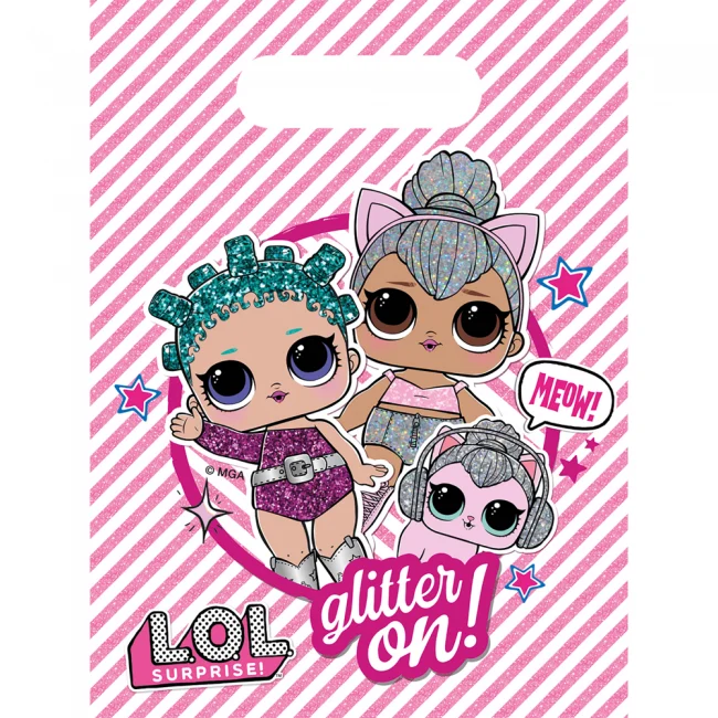 6 Party Bags - LOL Glitterati