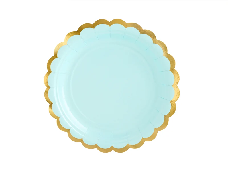 Plates, mint, 18cm (1 pkt / 6 pc.)