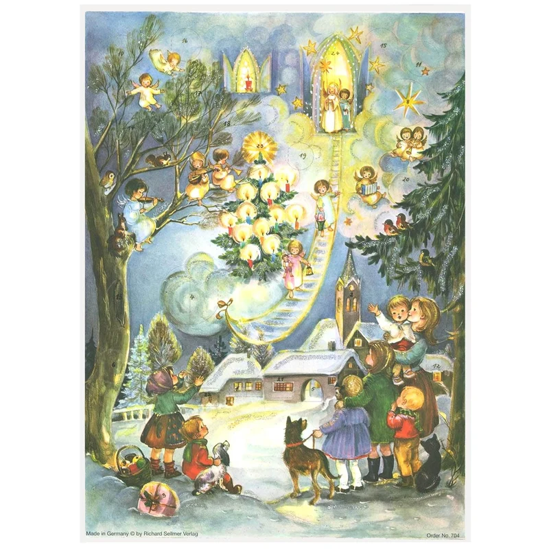 Advent calendar “Behold the Ladder to Heaven”