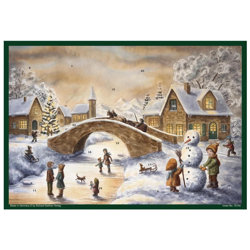 Advent calendar “At the Bridge”