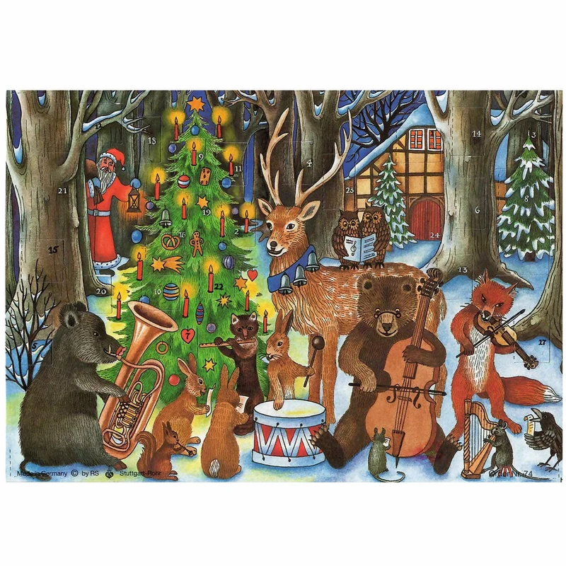A5 Advent calendar “The Animals’ Christmas”
