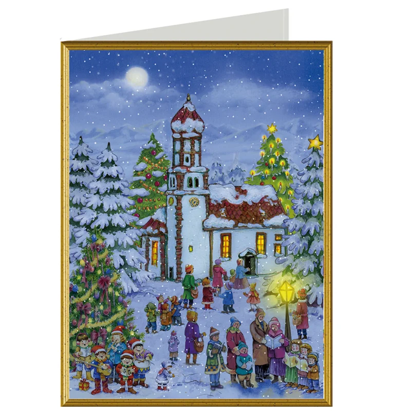 Christmas card “Christmas Chapel”