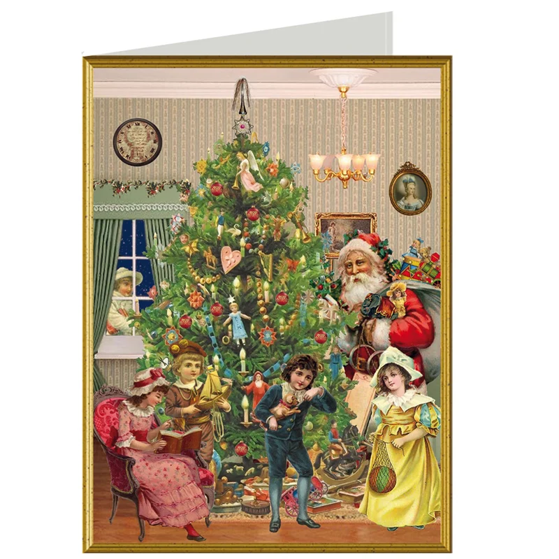Christmas card “Christmas Eve”