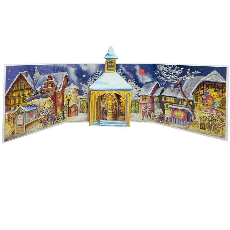 Panorama Advent calendar “Chapel Square”