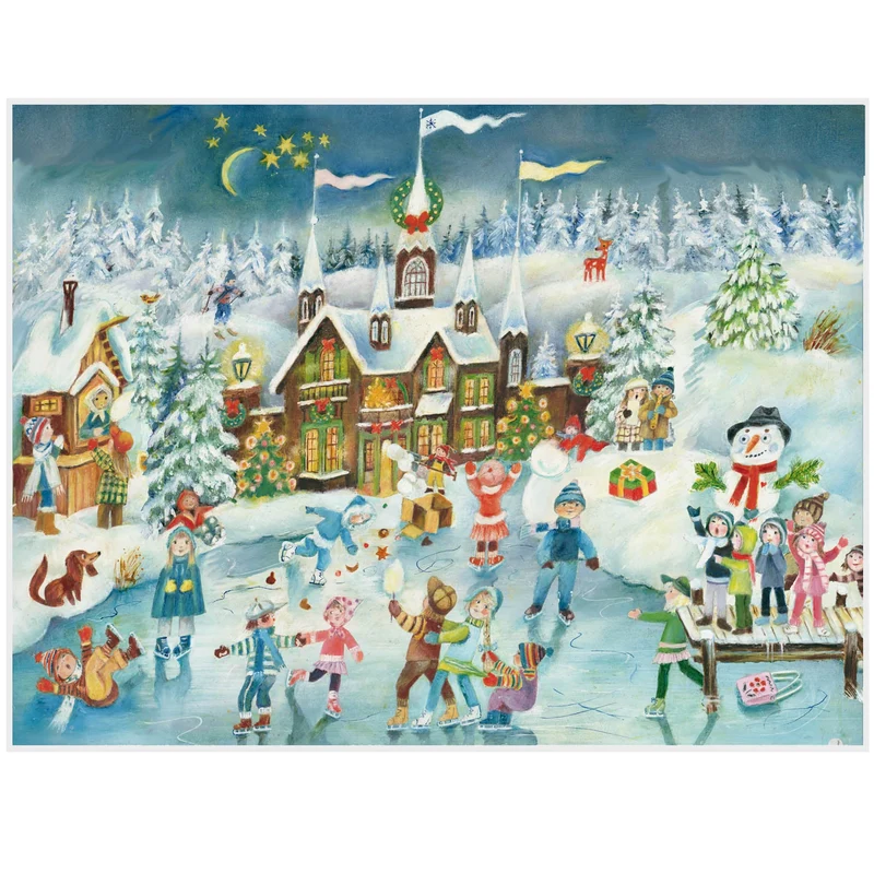 Advent calendar “Skating Fun at the Palace”