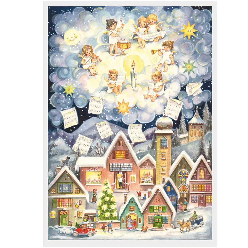 A4 Advent calendar “Angels’ Concert”