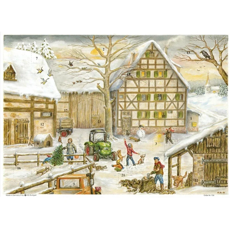 Advent calendar “Winter on the Farm”