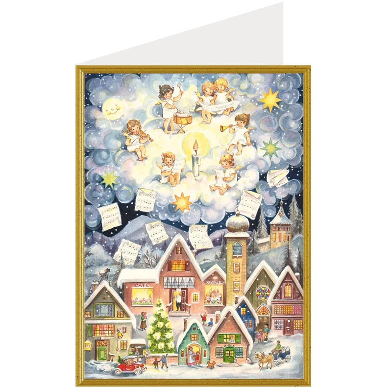 Christmas card “Angels’ Concert”