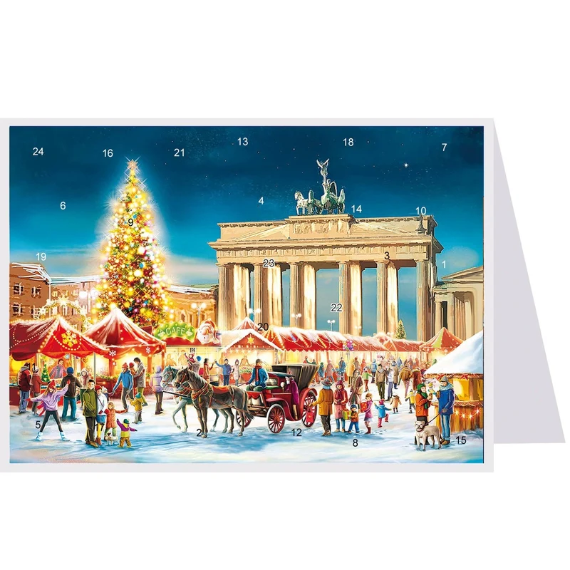 Postcard Advent calendar “Berlin”