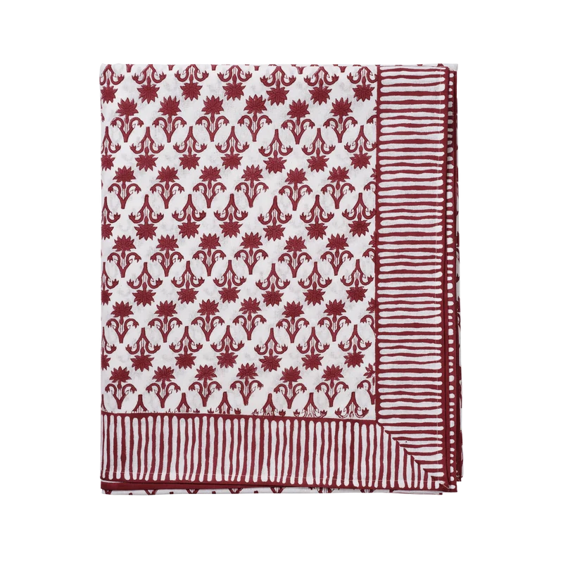 Lily Bordsduk - Burgundy