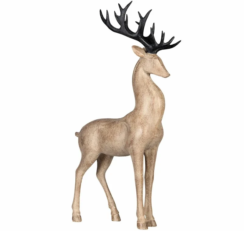 Juldekoration Inomhus Hjort Stående 44 cm