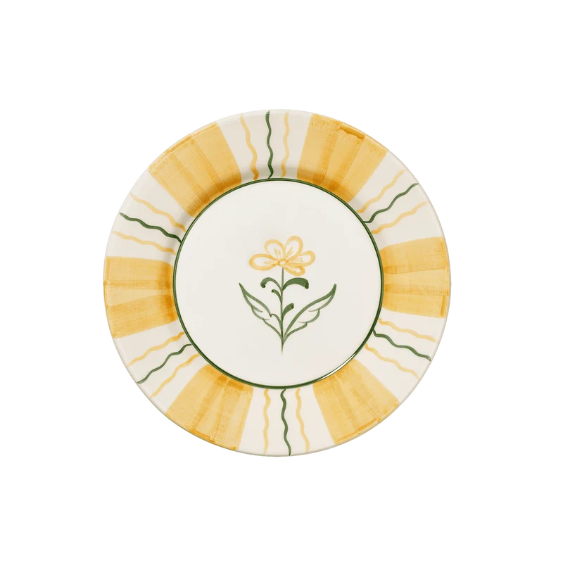 Flora Tallrik - Ochre 28 cm