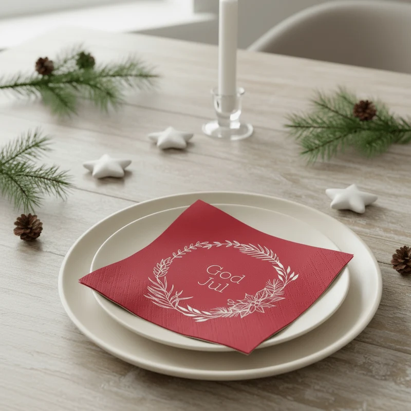 20-pack servetter God Jul