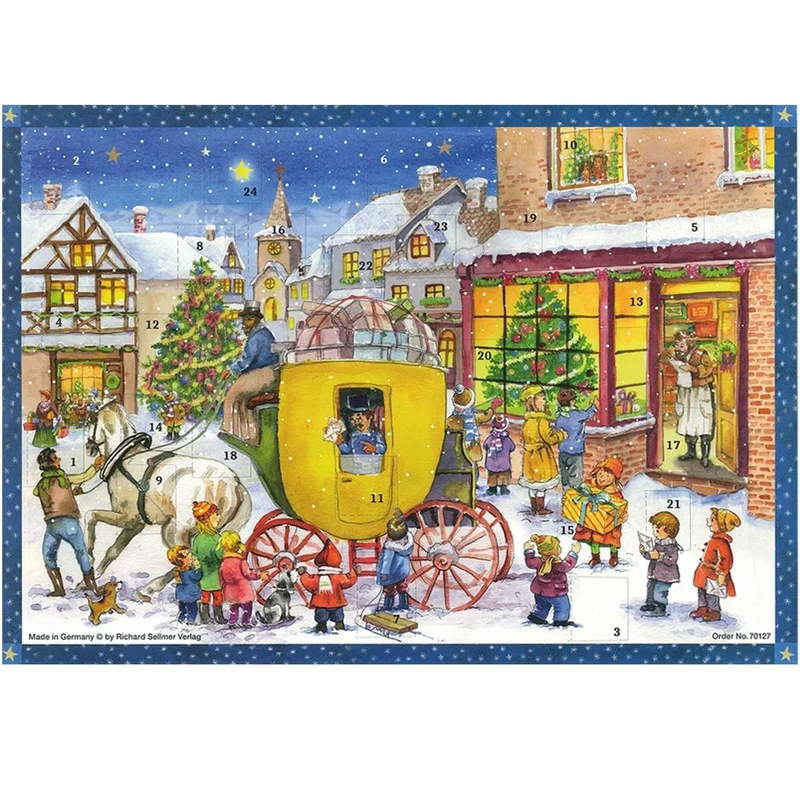 Advent calendar “The Stagecoach Is Coming”