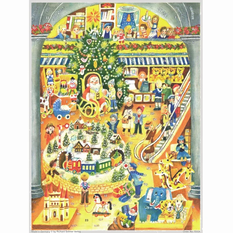 Advent calendar “Christmas Toy Shop”