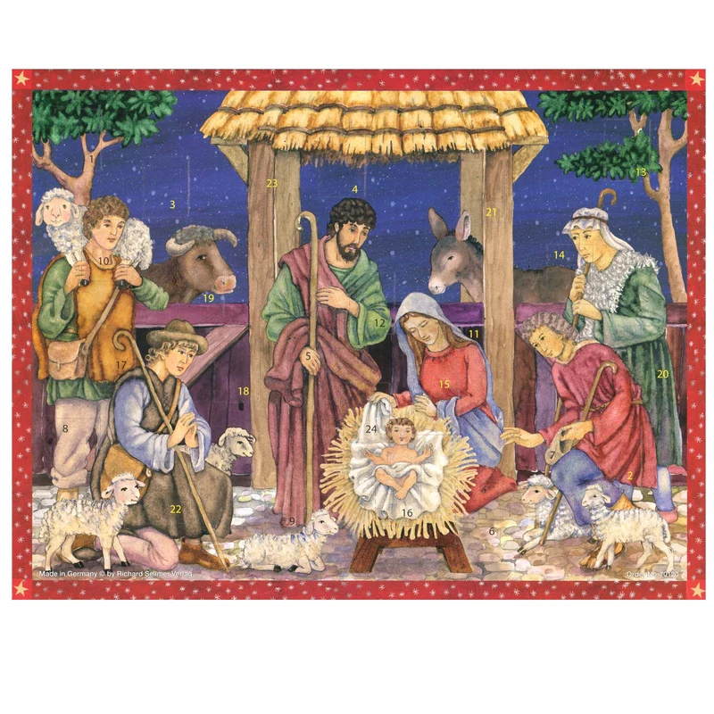 Advent calendar “The Savior Is Born”