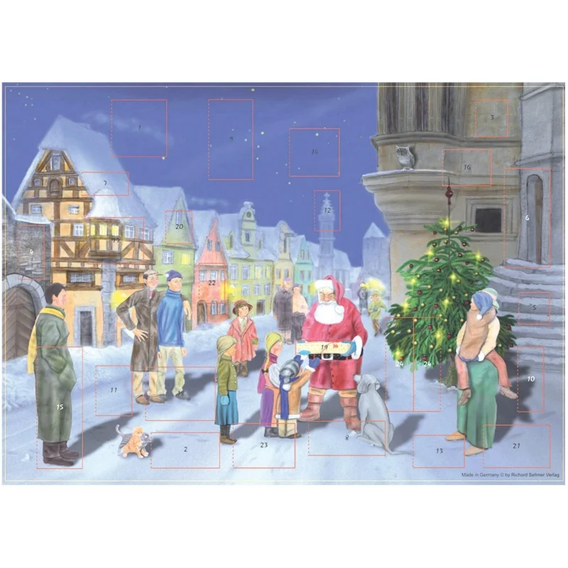 Advent calendar “Santa Claus in Town”