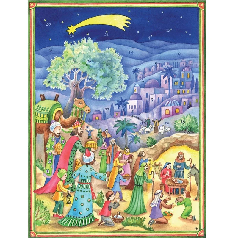 Advent calendar “A Visit to the Nativity Scene”