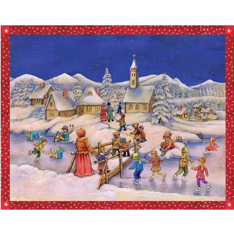 Advent calendar “Ice Skating Is Great”
