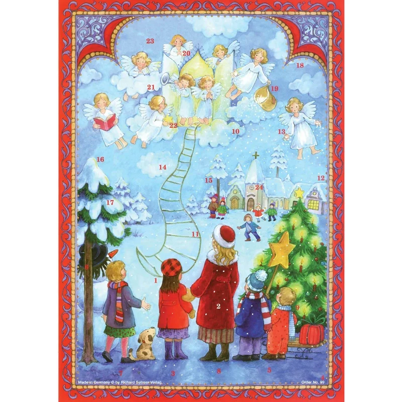 A4 Advent calendar “The Ladder to Heaven”