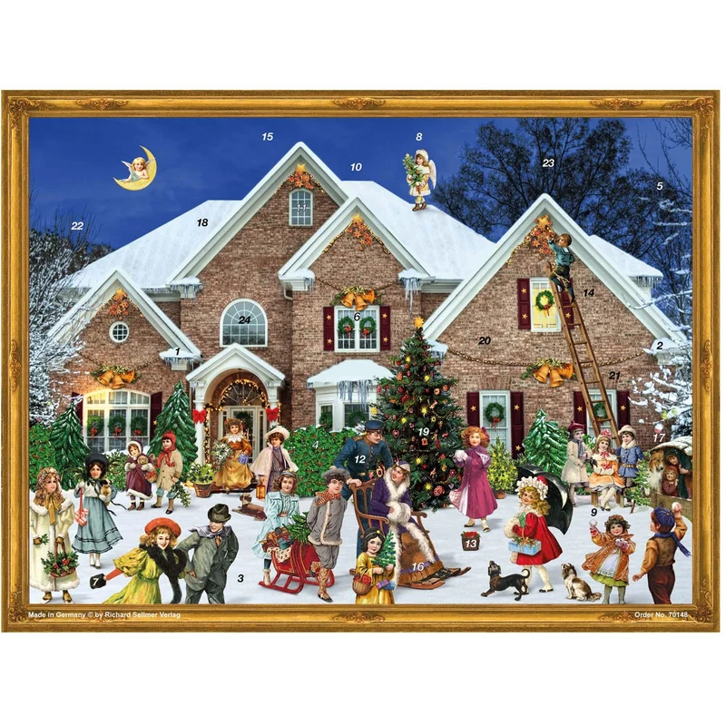 Advent calendar “Victorian House”