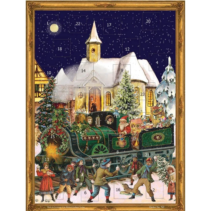 Advent calendar “Christmas Train”