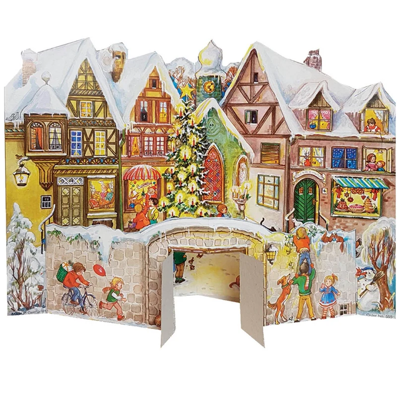 Pop-up Advent calendar “By the City Wall”