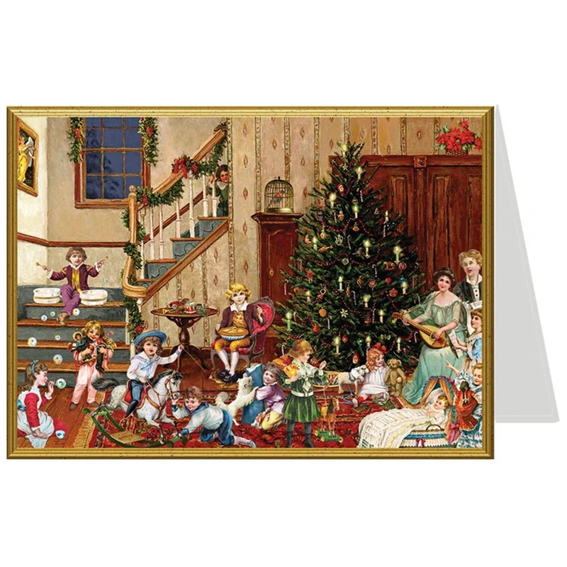 Christmas card “Christmas Eve”