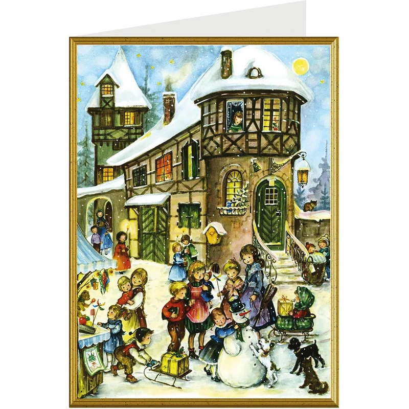 Christmas card “Joy in the Snow”
