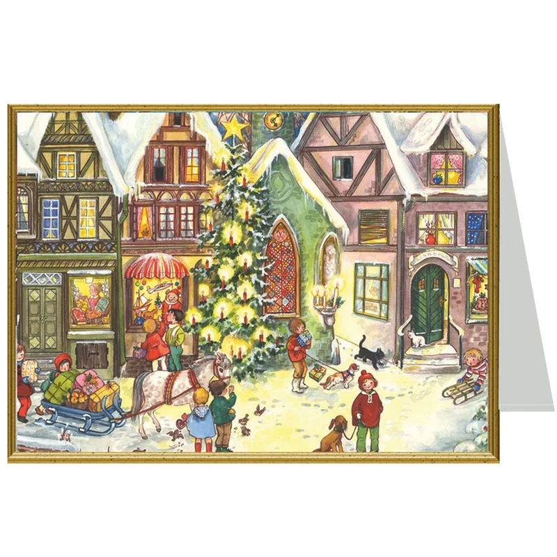 Christmas card “By the Town Wall”