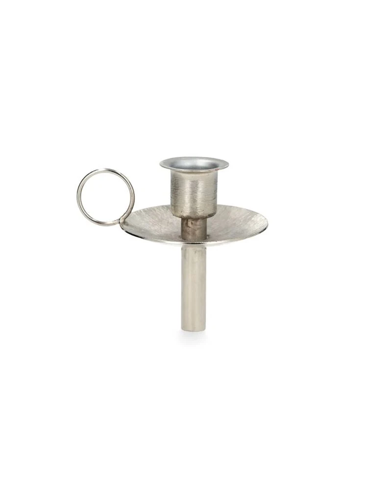 Ljusstake / Kronljushållare Flaska 4-pack antik silver