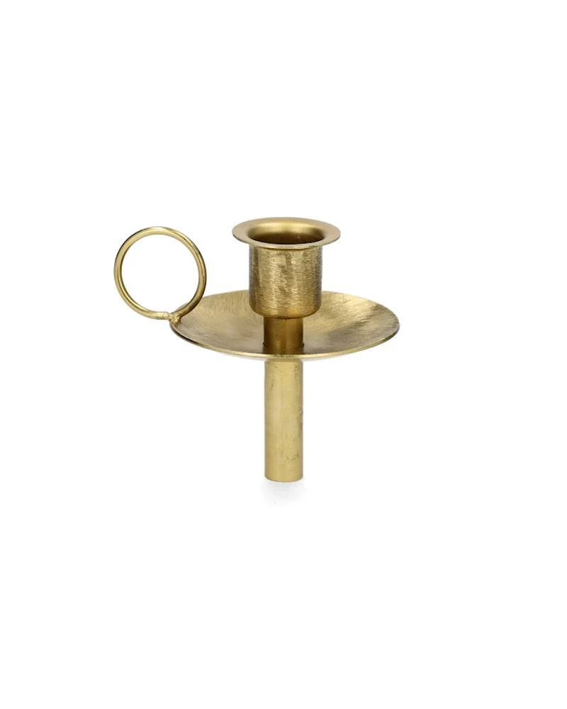 Ljusstake / Kronljushållare Flaska 4-pack antik guld