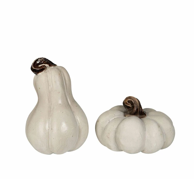 Dekoration Pumpa 6-pack Mix 5x8 cm Vit