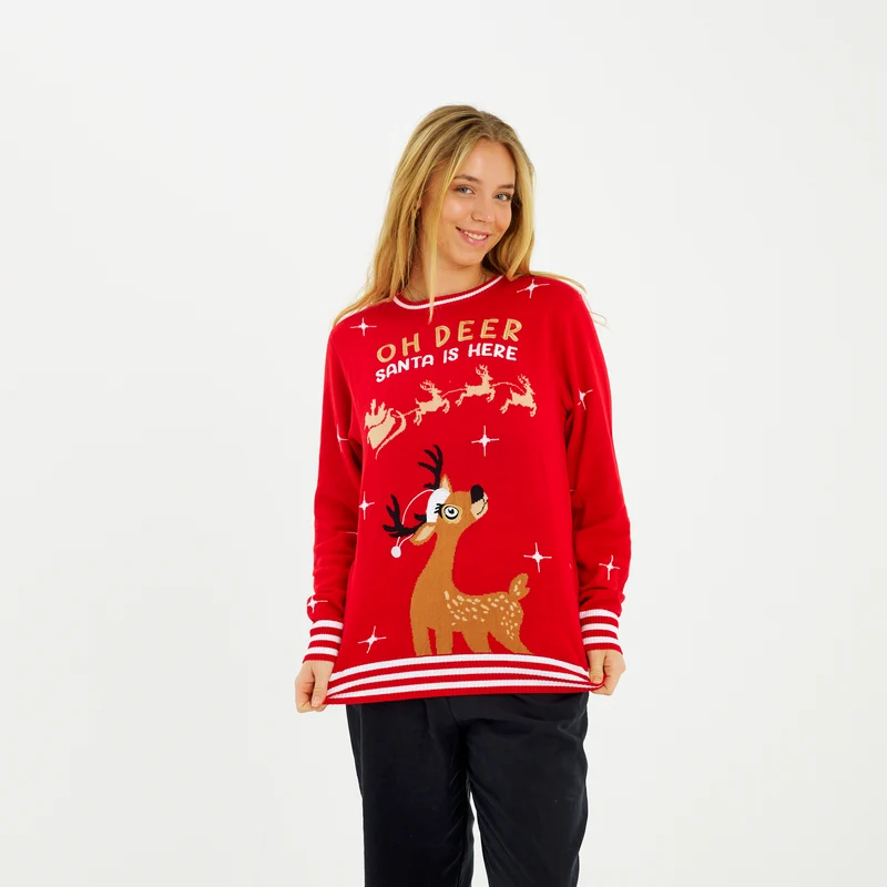 Oh Deer Sweater - Dam.