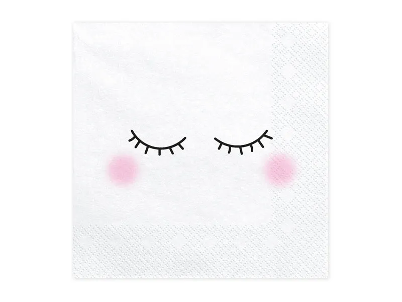 Napkins Face, 33x33cm (1 pkt / 20 pc.)
