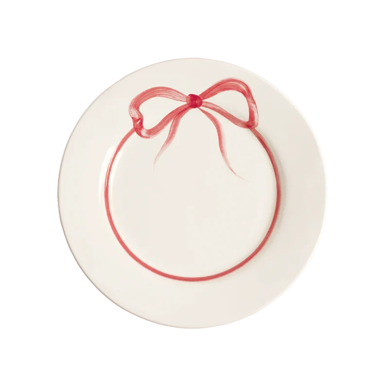 Bow Tallrik - Mörkrosa 28 cm