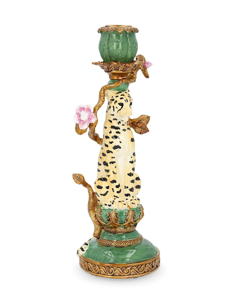 Ljusstake Leopard 26 cm
