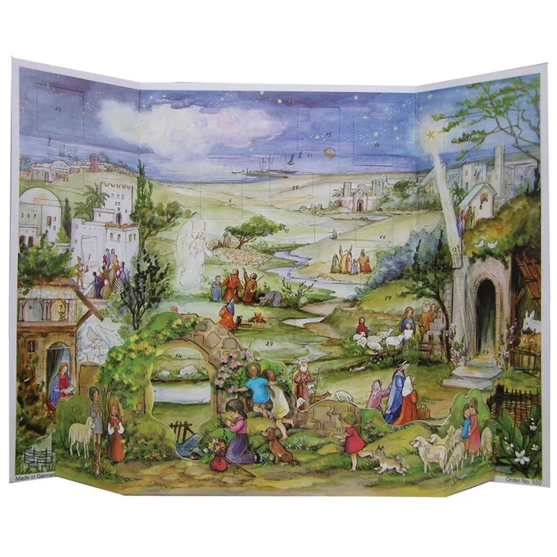 Free-standing Advent calendar “Holy Land”