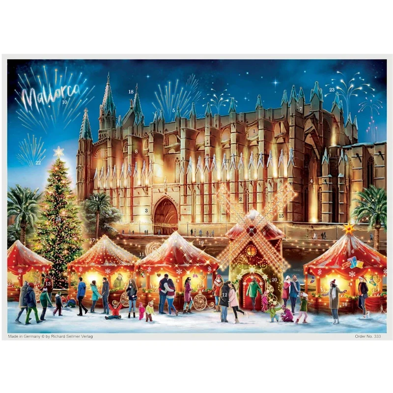 Advent calendar “Palma Cathedral, Mallorca”