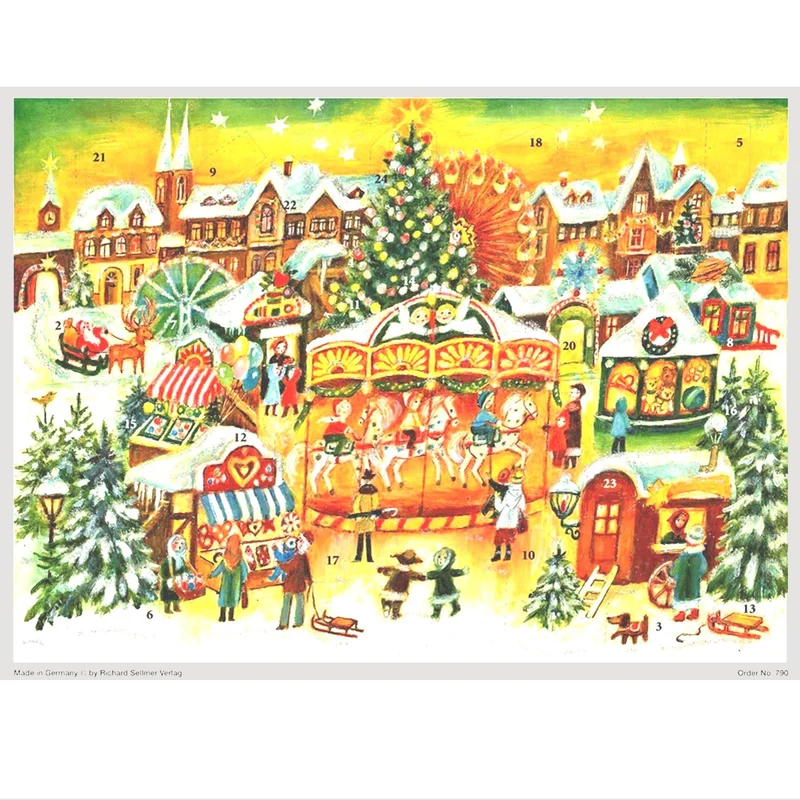 Advent calendar “Christmas Fair”