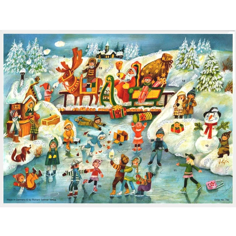 Advent calendar “Fun Ice Skating”