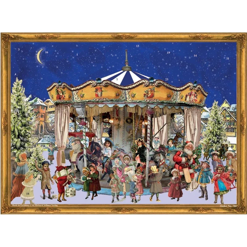 Christmas carousel Advent calendar