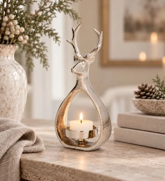 Juljusstake Majestic 22 cm Silver