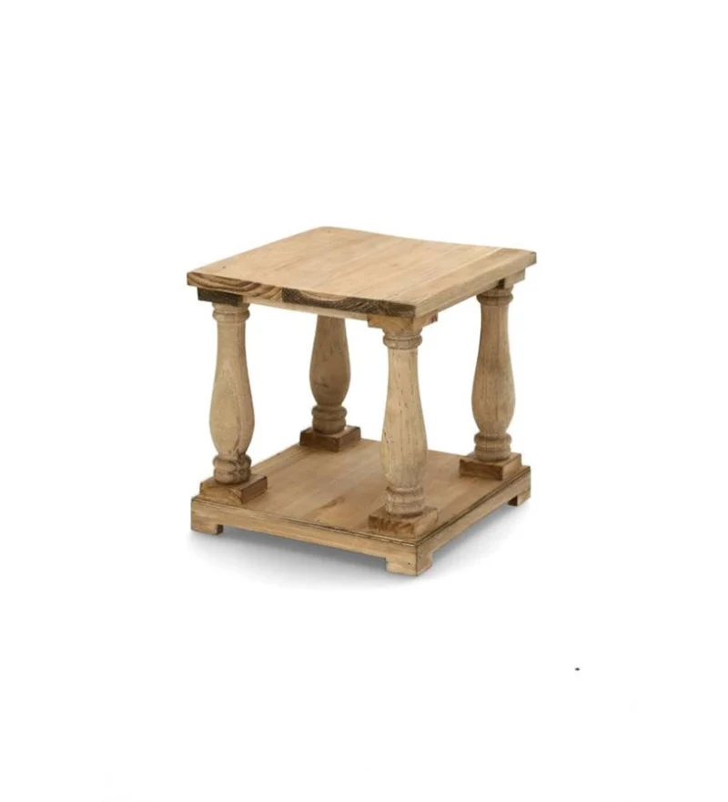 Dekorativt Piedestalbord 20x20x21 cm Brun