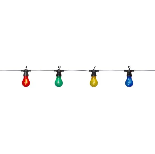 Trädgårdsbelysning ljusslinga Circus Filament Multi 405 cm