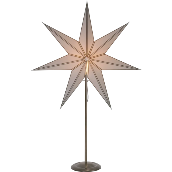 Adventsstjärna Pappersstjärna på fot Nicolas 90 cm