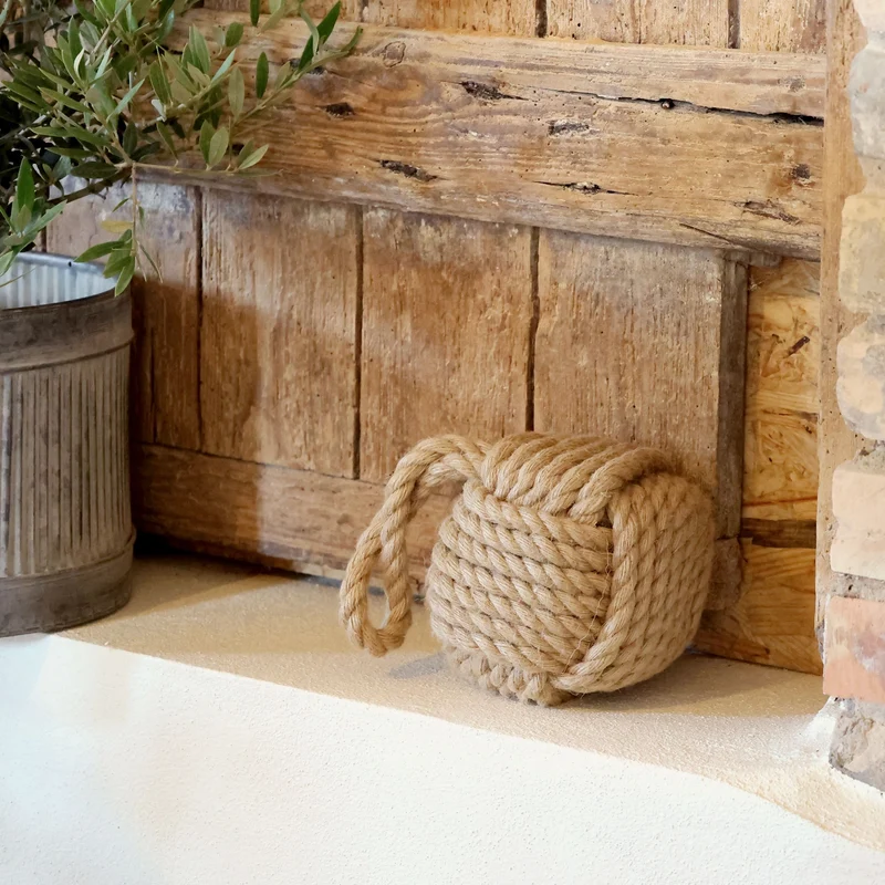 Dekoration Dörrstopp 2-pack Jute knop