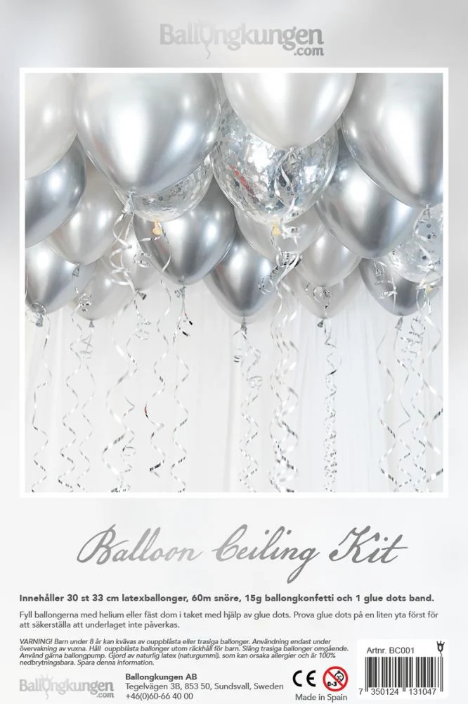Ballong Kit Silver/Chrome
