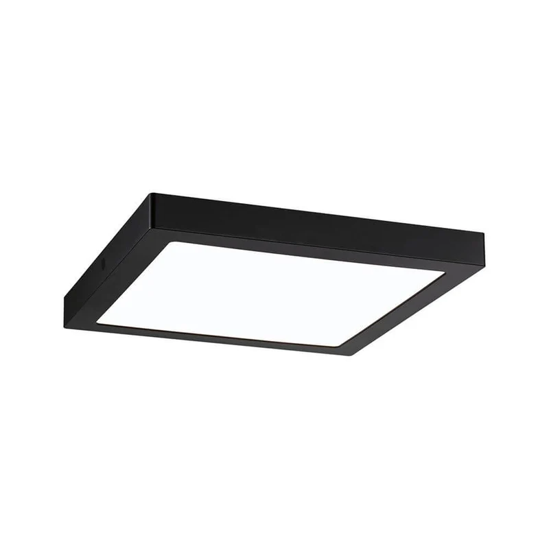 LED Panel Abia Eckig Schwarz
